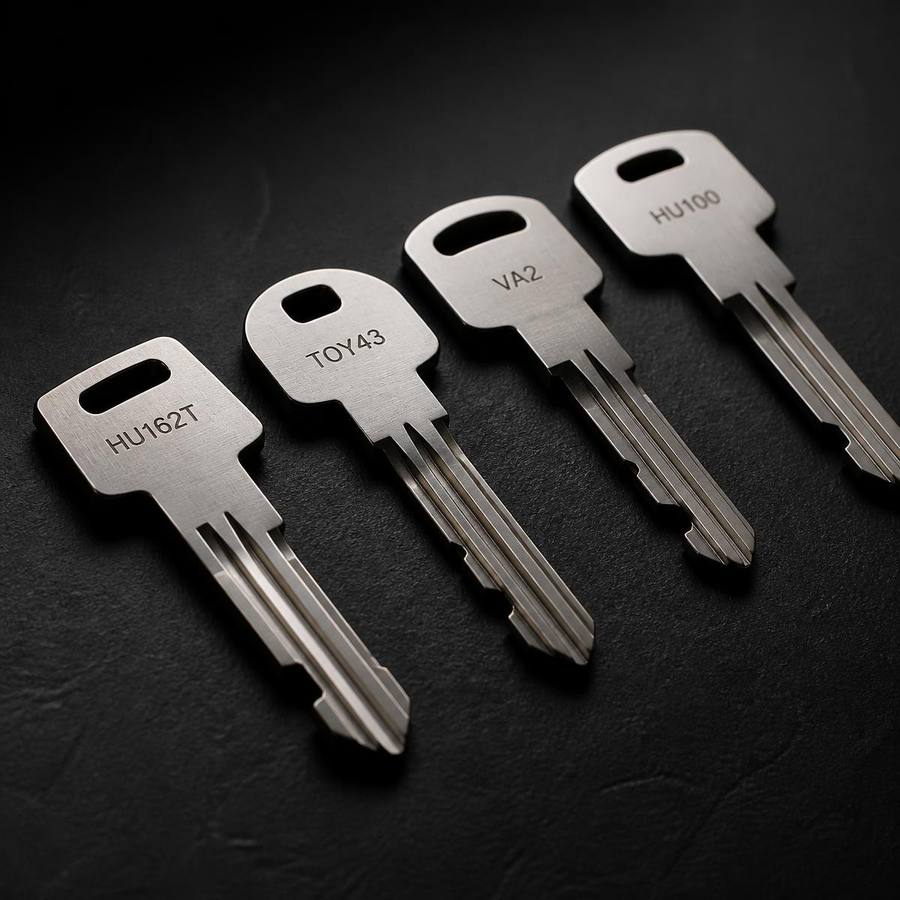 Obsidian Key Blank Set